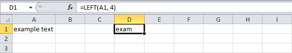 Текст в Excel