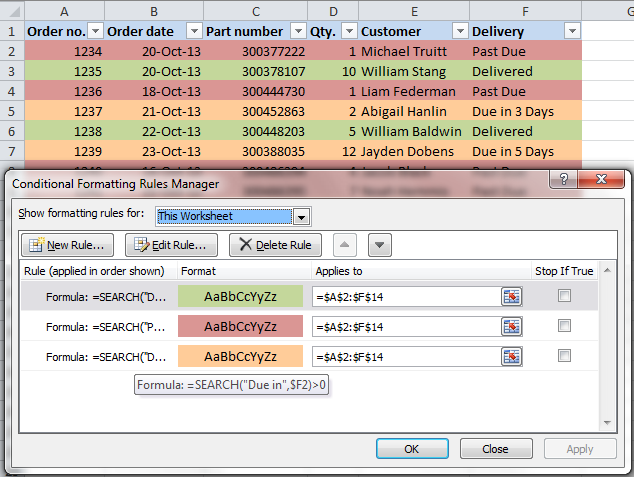 excel-specificationspectrum