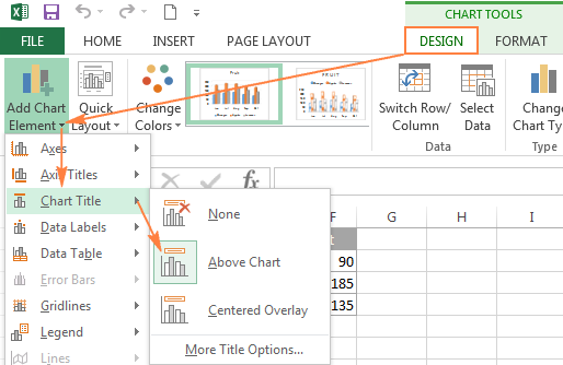 Where is the chart layout tab in excel 2016