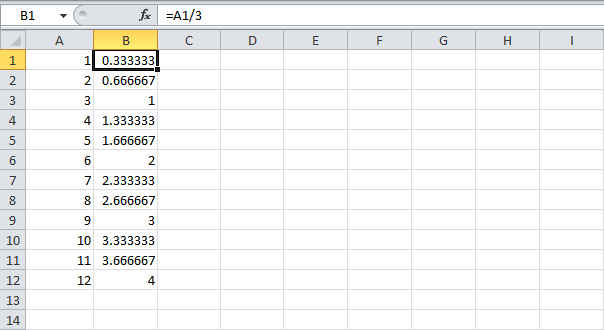 Квартал даты в Excel