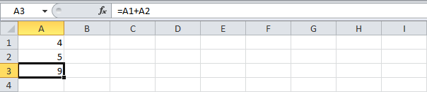 Копируем формулу в Excel