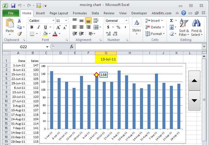 Интерактивные элементы в Excel