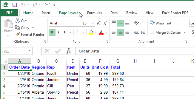 Печатаем сетку и заголовки в Excel