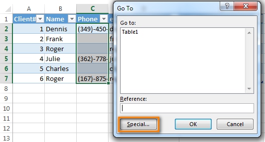 Вставляем данные сразу во все ячейки в Excel