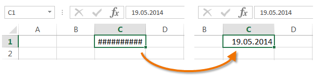 Обзор ошибок, возникающих в формулах Excel