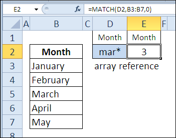 30 функций Excel за 30 дней: ПОИСКПОЗ (MATCH)