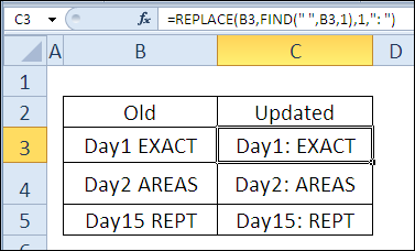 30 функций Excel за 30 дней: ЗАМЕНИТЬ (REPLACE)