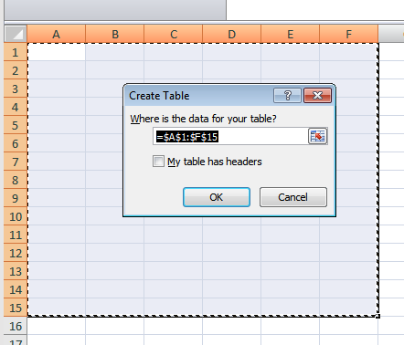Создание и использование таблиц в Microsoft Excel