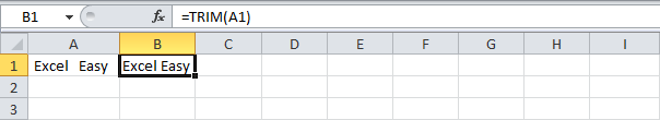 Как удалить ненужные символы в Excel