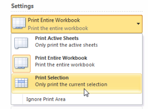 5 фишек по печати Excel документов