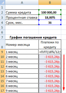 Сумма не целых чисел в excel