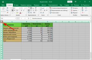 Как защитить ячейки в excel от редактирования