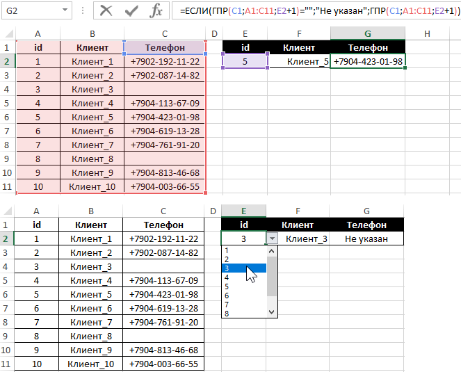 Функция ГПР в Excel - полная инструкция по использованию с примерами
