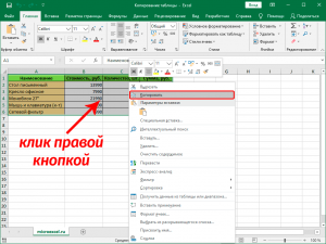 Excel копирование отобранных данных допускается только на тот же лист