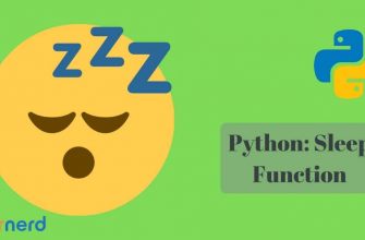 sleep() задержка программы в Python - погружение кода в сон